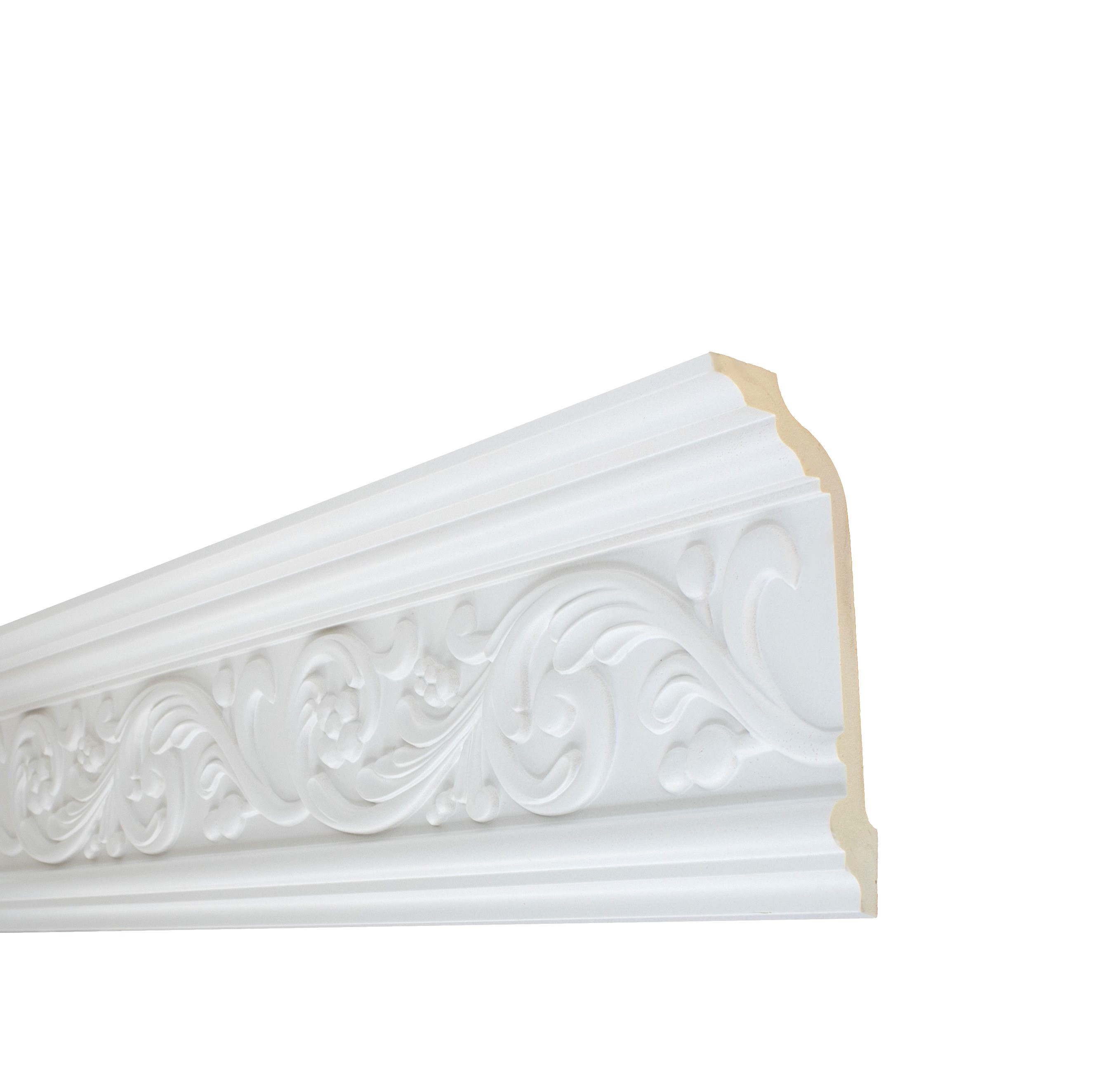 NMC Deckenleiste Z11 ARSTYL Polyurethan 69 x 148 x 2000 mm Weiß Stuckleiste Wandleiste