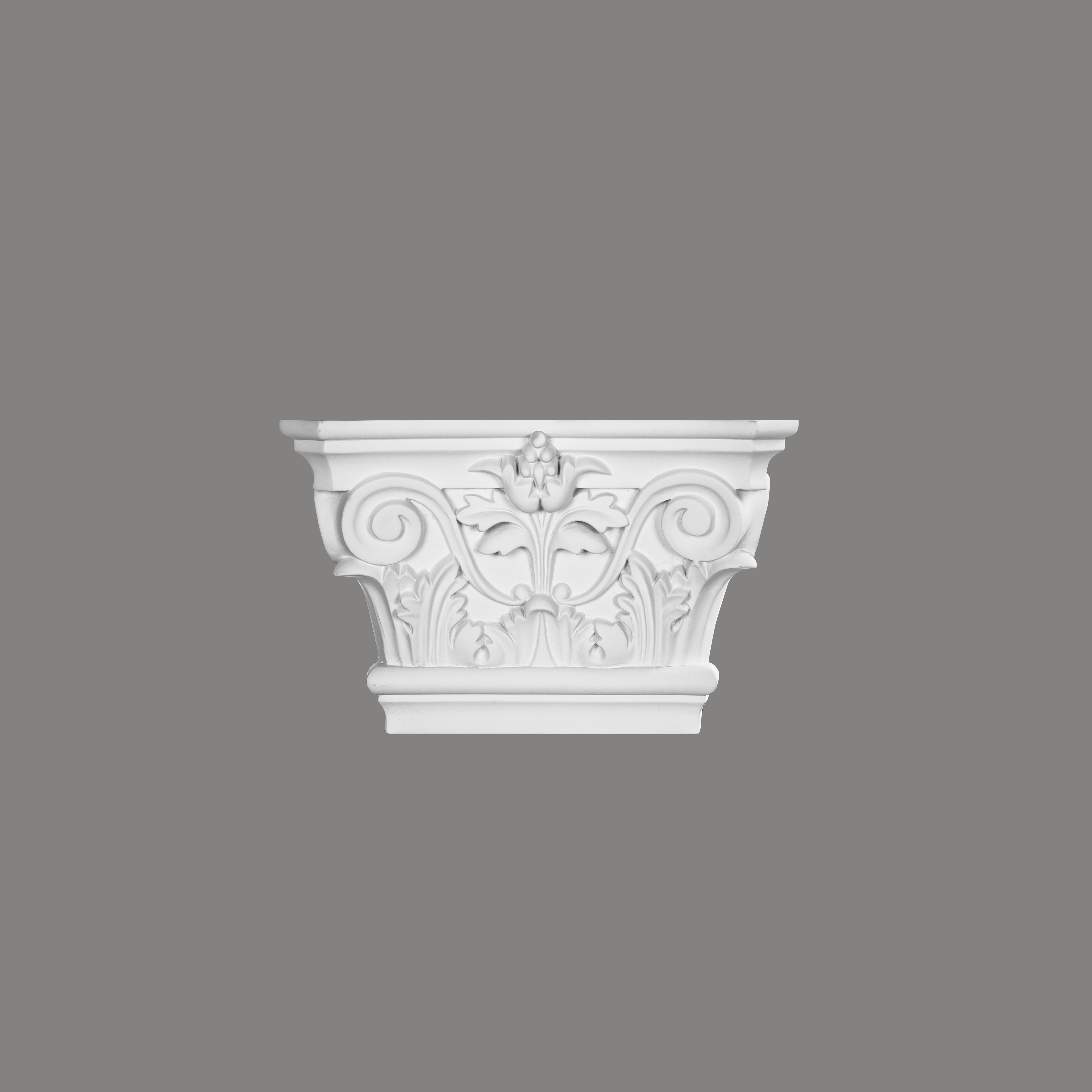 Mardom Zierelement D3502 Profoam 135 x 55 x 215 mm Weiß kombinierbar mit Pilaster D1500, D1501