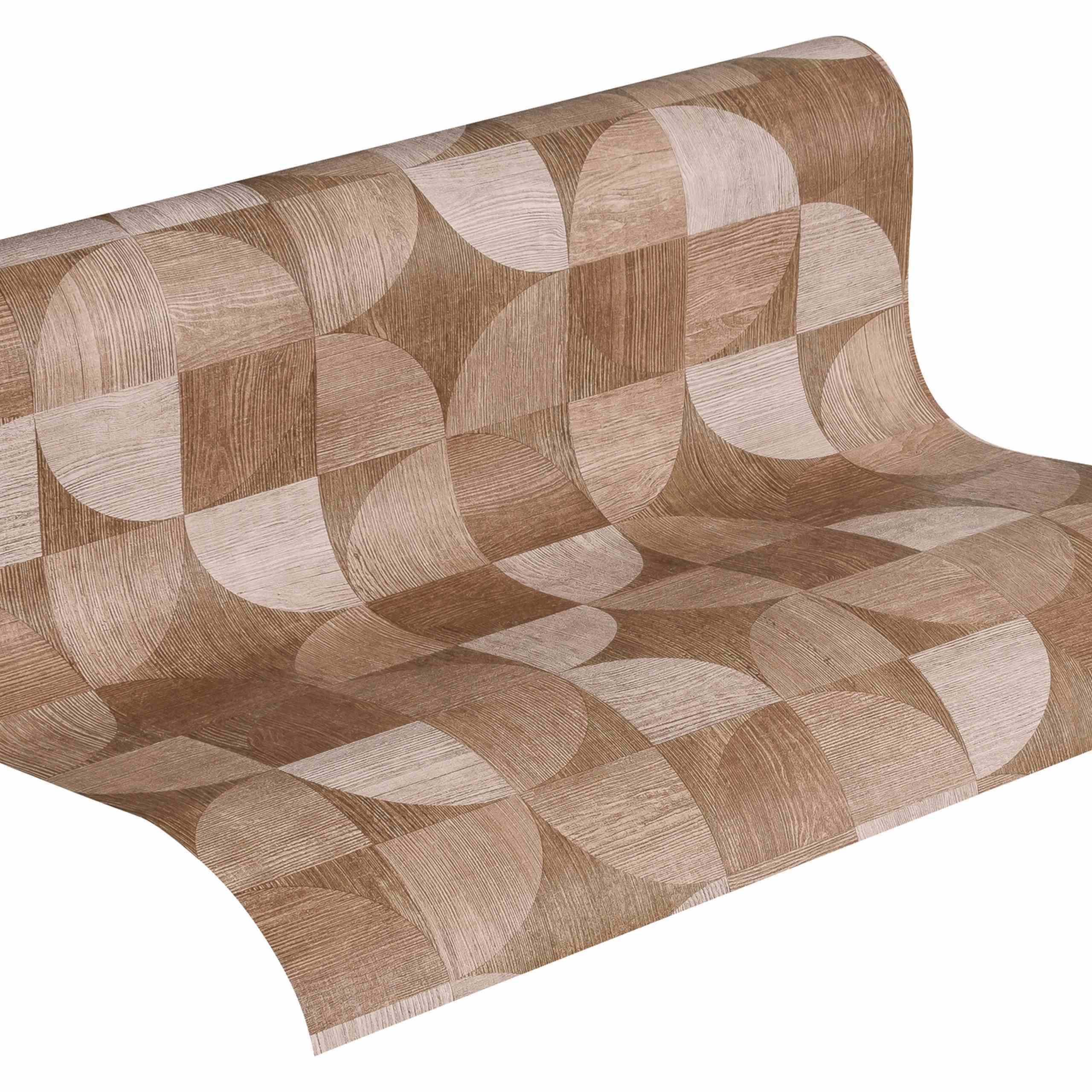 A.S. Creation | Metropolitan Stories | 369134 | Vliestapete | Holzoptik | 0.53 x 10.05 m | Braun