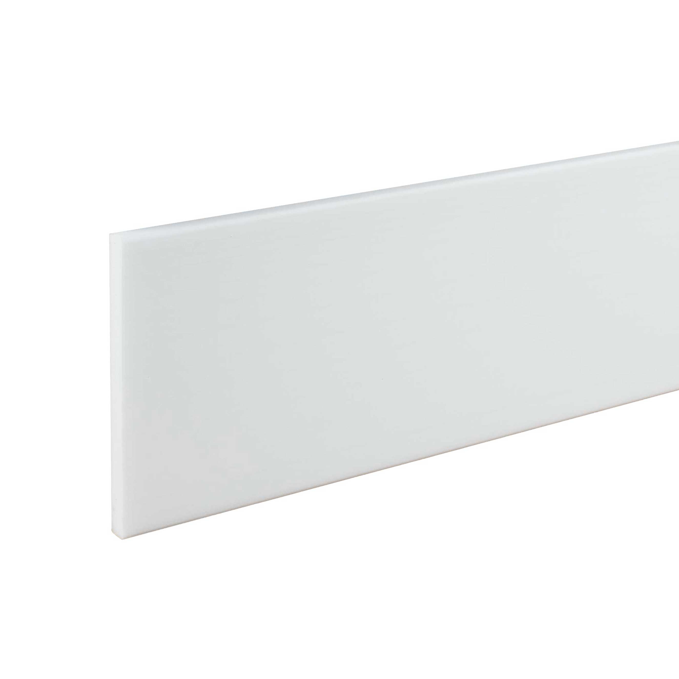 Zierleiste FL9 8 x 100 x 2000 mm Wandleiste Polystyrol Weiß NMC WALLSTYL