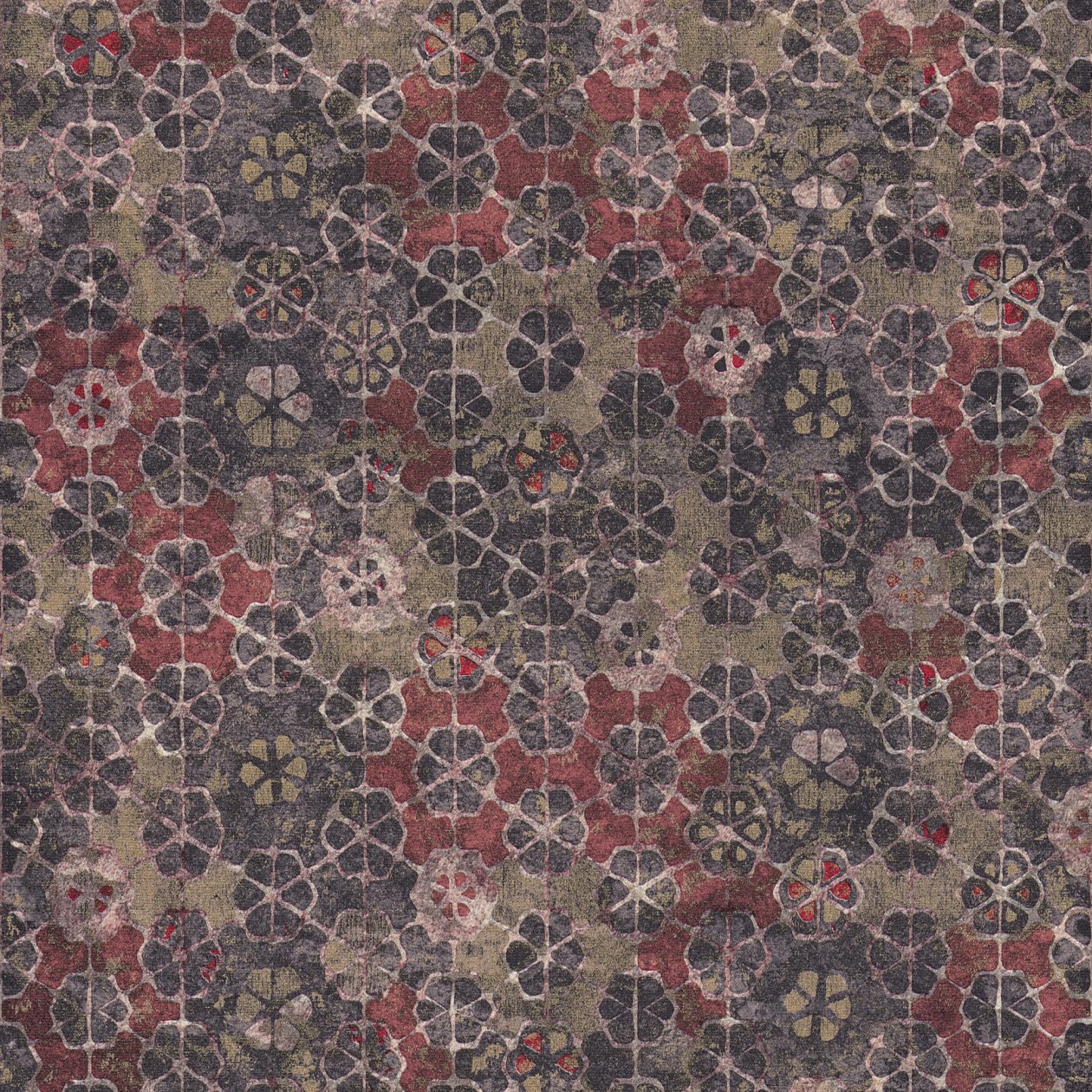 A.S. Creation | New Walls | 373913 | Vliestapete | Blumenoptik | 0.53 x 10.05 m | Rot