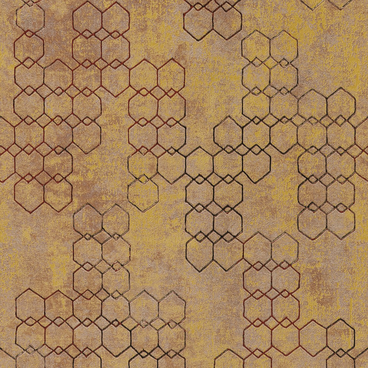 A.S. Creation | New Walls | 374243 | Vliestapete | Vintage | Retro | 0.53 x 10.05 m | Braun