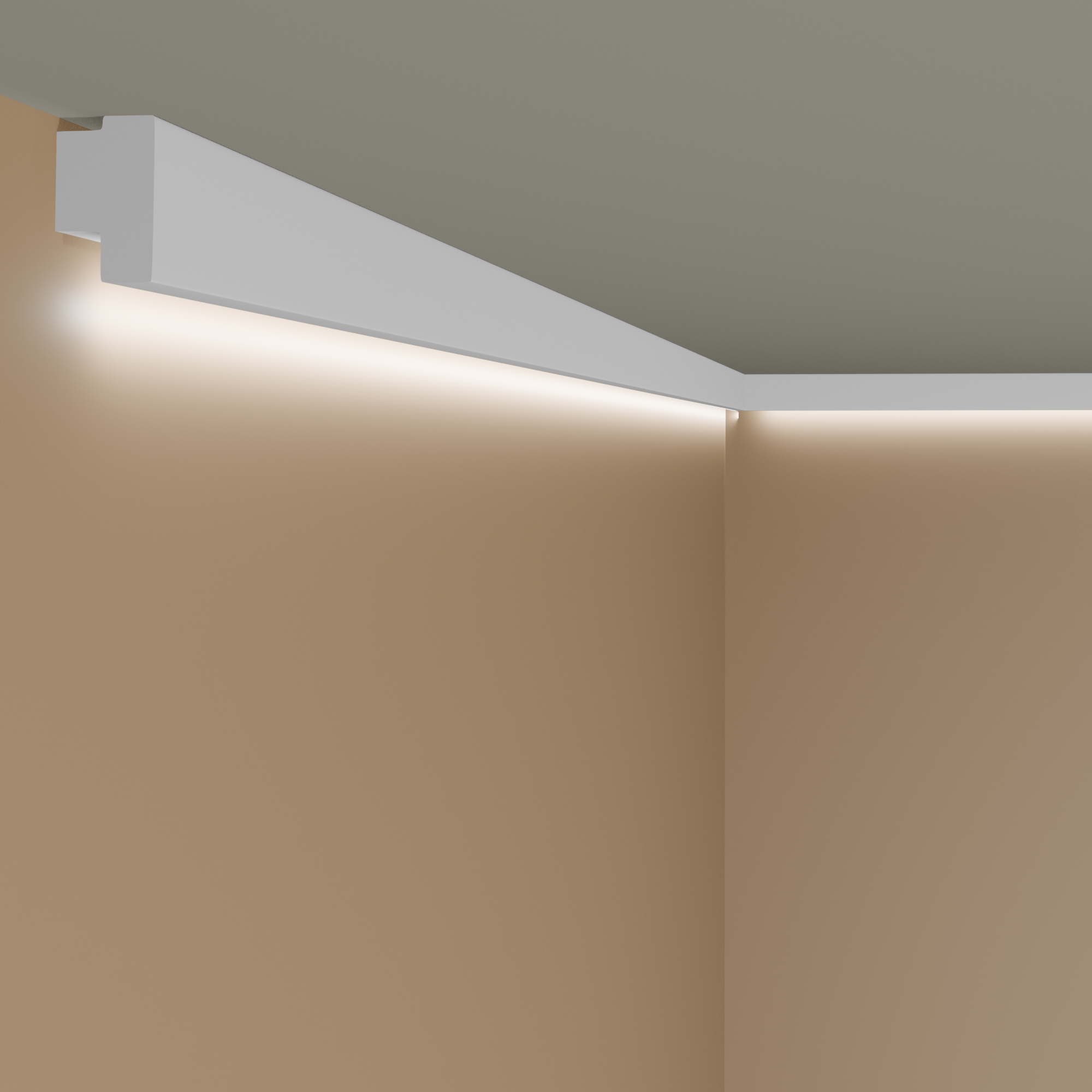 Marbet Lichtleiste E-44 | Polystyrol 20 x 32 x 2000 mm Weiß Styropor Stuckleiste Marbet Lichtleiste E-44 | Polystyrol 20 x 32 x 2000 mm Weiß Styropor Stuckleiste