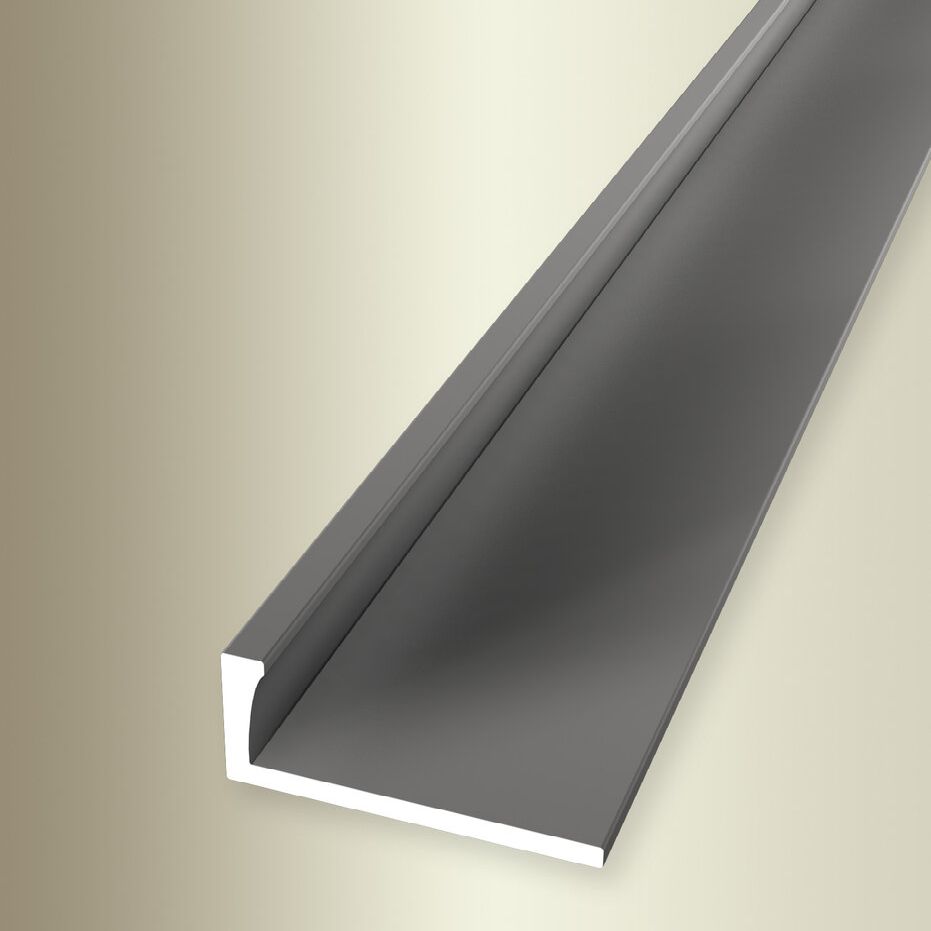 Küberit Einfass- & Abschlussprofile H 11.8 mm B 22.5 mm L 2500 mm Einfasshöhe 10.3 mm