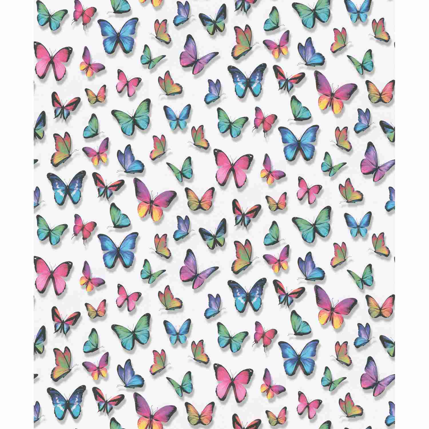 Papiertapete 30000-17 Tiere 0.53 x 10.05 m Papillon Erismann