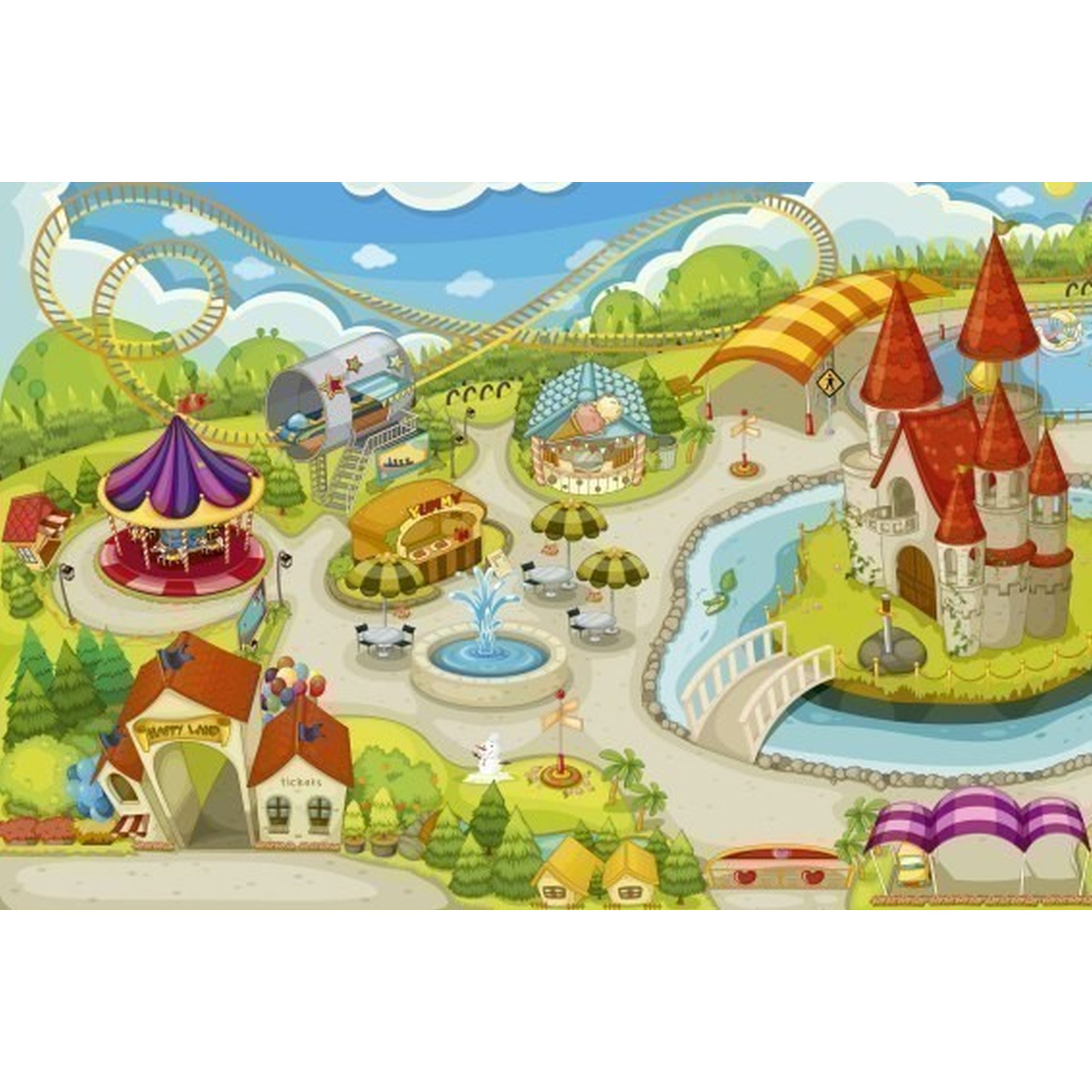 Dimex | Dimex Line | MS-2-0337  | Fototapete | Vlies | Versch. Größen | Kinderzimmer | Grün