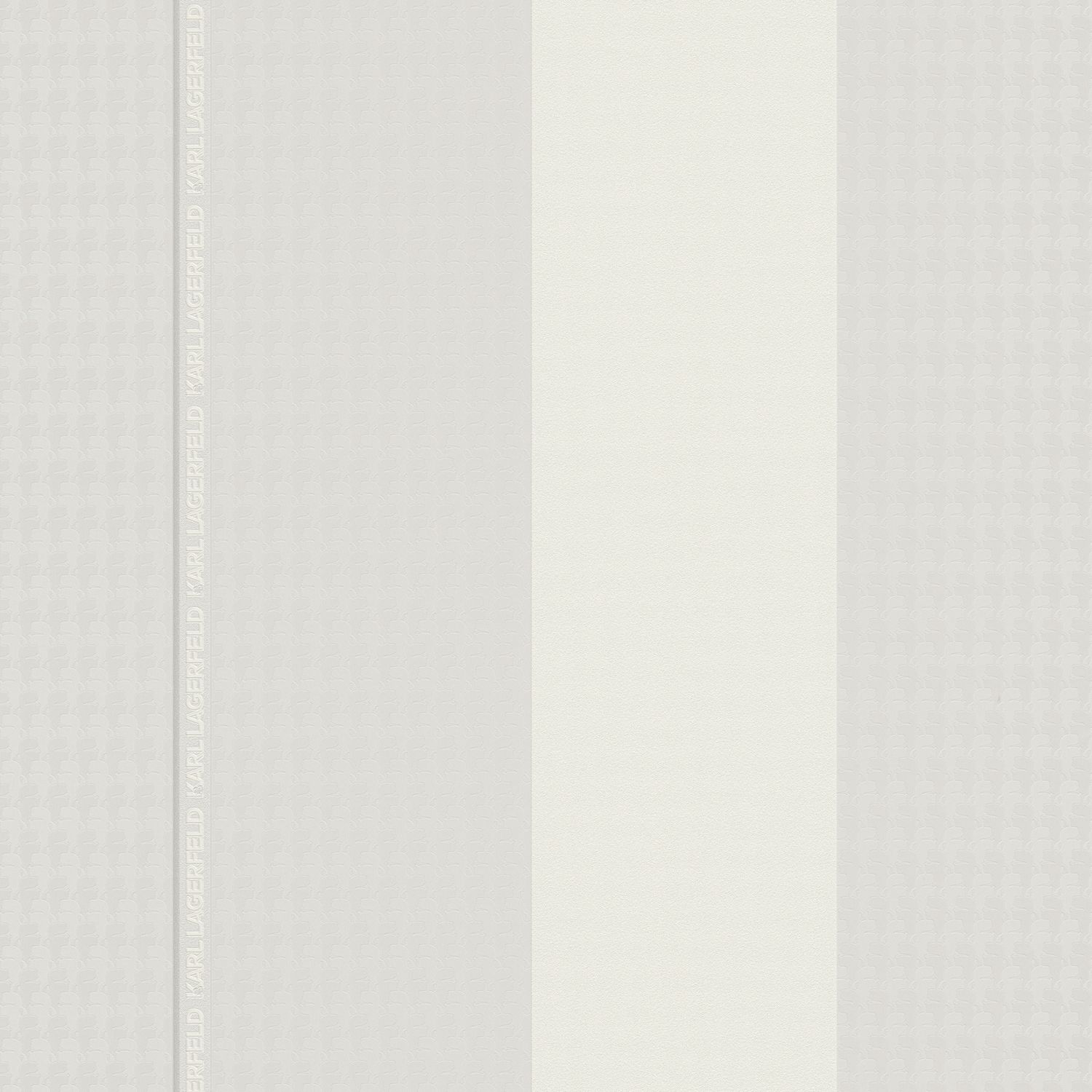 A.S. Creation | Karl Lagerfeld | 378484 | Vliestapete | Streifenoptik | 0.53 x 10.05 m | Grau