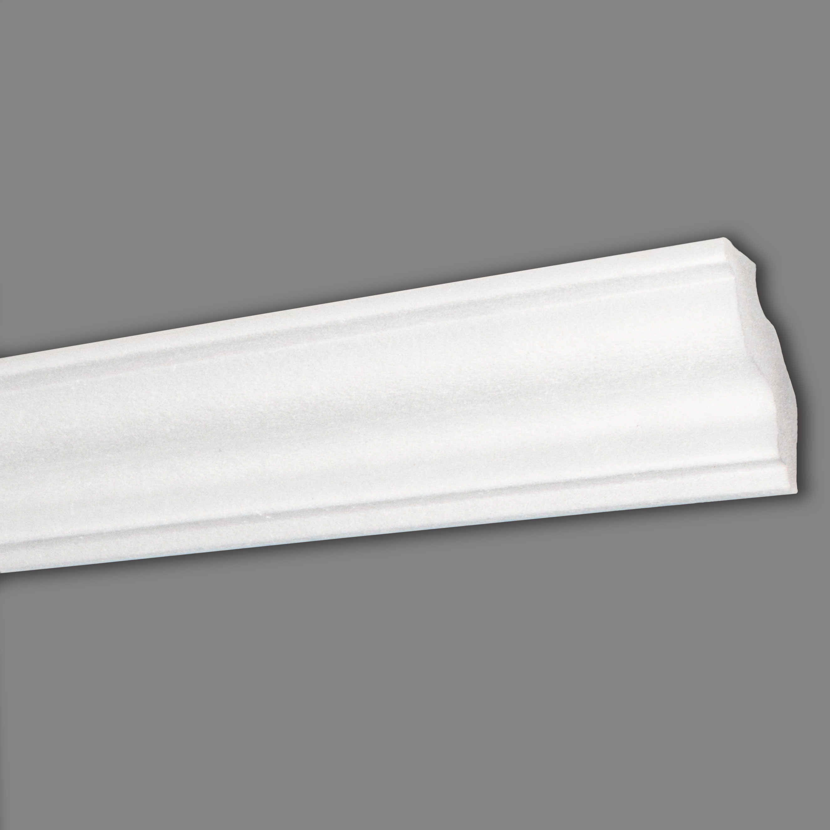 Marbet Stuckleiste "E-22" Styropor Deckenleiste 30 x 30 x 2000 mm Polystyrol Leiste Weiß