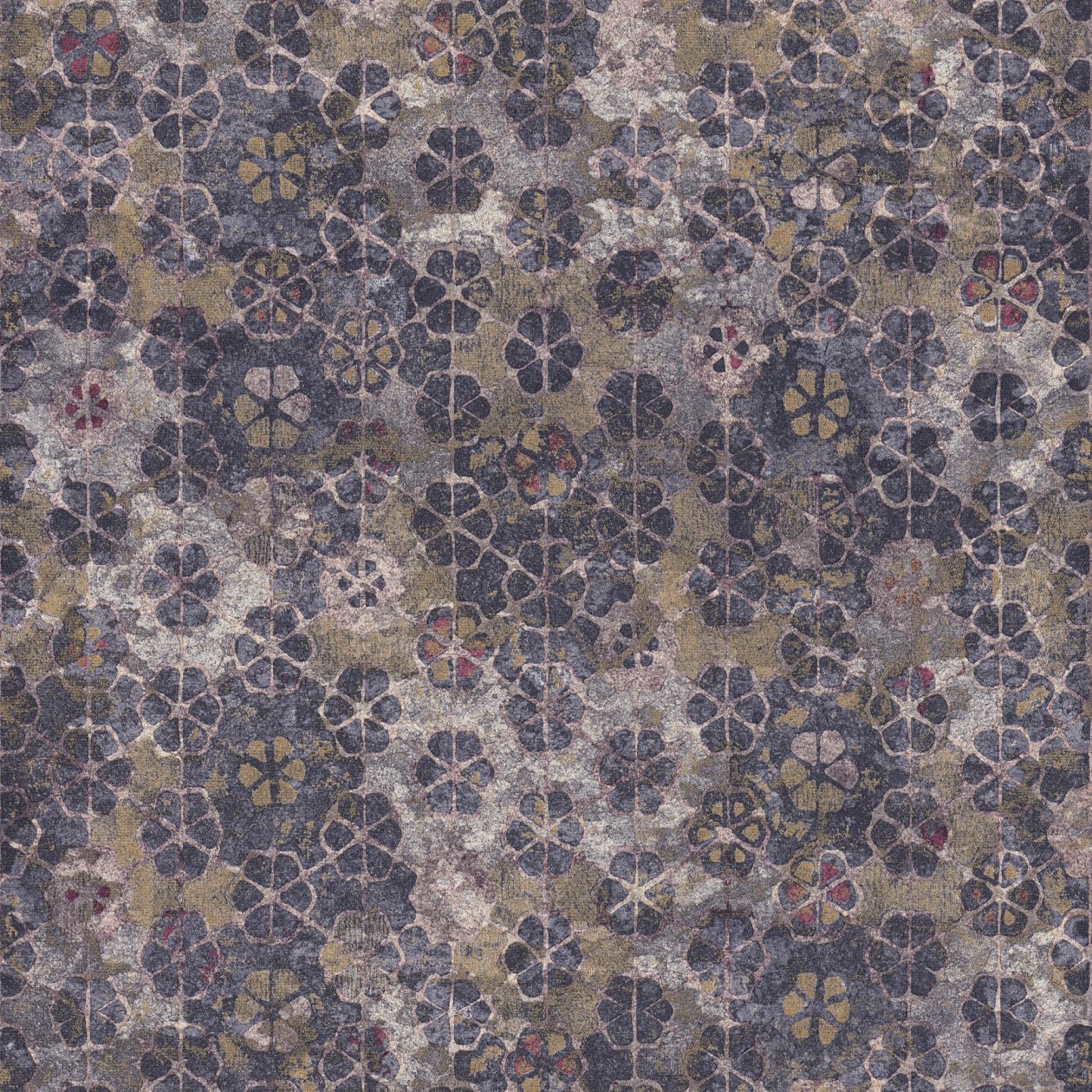 A.S. Creation | New Walls | 373914 | Vliestapete | Blumenoptik | 0.53 x 10.05 m | Lila