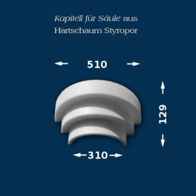 Säulenkapitell "Wiesemann SK19-3" - unbeschichtet
