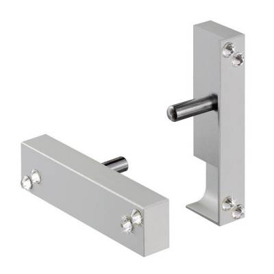 Verbindungselement mit Swarovski-Steinen | für Design-Aluminium Fußleiste / Sockelleiste
