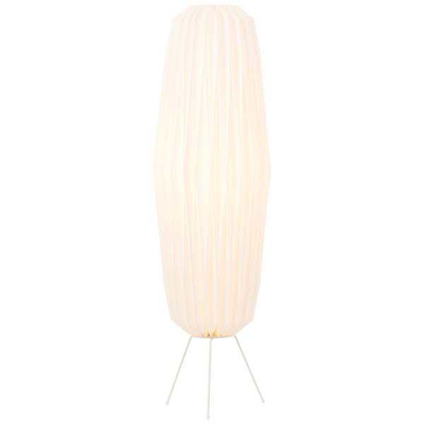 Stehleuchte 110 x 33 cm Weiss Papier Stehlampe Basic Harmonisch Stehleuchte 110 x 33 cm Weiss Papier Stehlampe Basic Harmonisch