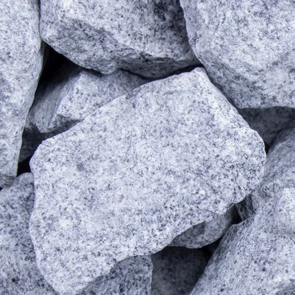 Granitstein 32 56 mm Steinschlag Granit Naturstein Grau