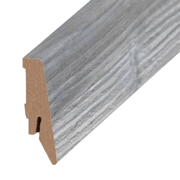 Sockelleiste &quot;Coburg&quot; MDF 18 x 58 x 2500 mm Ganges Eiche Modern by PROVISTON