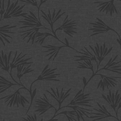 Eijffinger Enso Ef386551 Vliestapete Blumentapete 0 53 M X 10 05 M Schwarz Vliestapeten Tapeten Profistuck