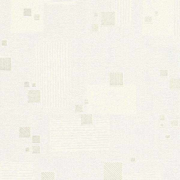 A.S. Creation | New Look | 339212 | Vliestapete | Vintage | Retro | 0.53 x 10.05 m | Silber
