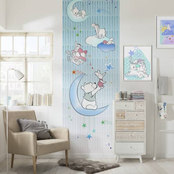 Komar Fototapete Disney Winnie Puuh Ferkel and Stars 280 x 100 cm Vlies Ferkel Mond Sterne Komar Fototapete Disney Winnie Puuh Ferkel and Stars 280 x 100 cm Vlies Ferkel Mond Sterne