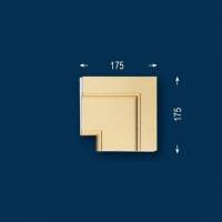 Fassadenstuck / Fassadenelement "FP24-b Eckstück" - beschichtet