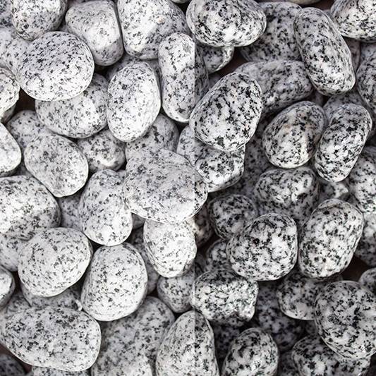 Gletscherkies Granit 10 - 20 mm Zierkies Getrommelt Grau Granit Gartendeko Naturstein GSH Gletscherkies Granit 10 - 20 mm Zierkies Getrommelt Grau Granit Gartendeko Naturstein GSH