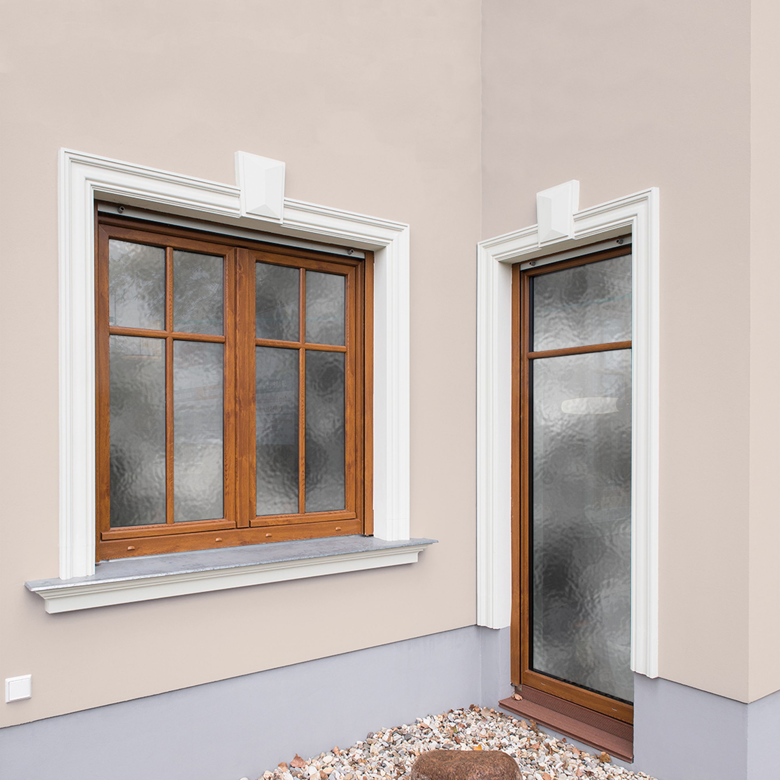 Zero-Lacke Fassadenfarbe E042 | Hellrosa Kristallrosa