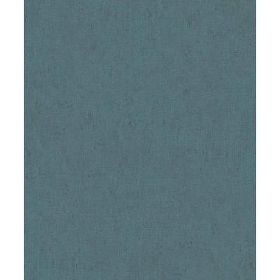 Erismann Vintage | 633236 | Vinyltapete uni | 0.53 m x 10.05 m | Blau