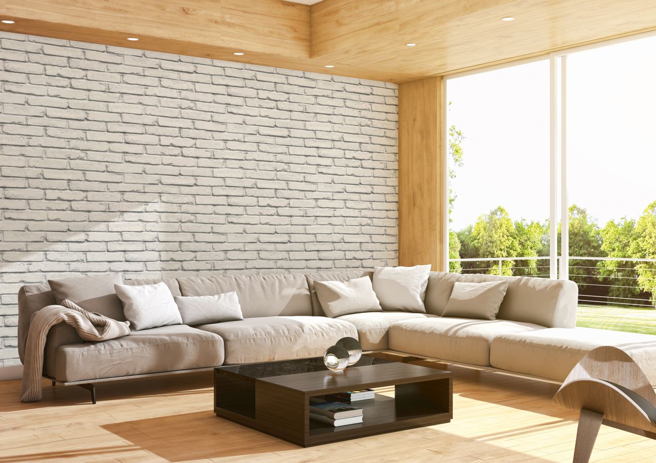 A S Creation Beautiful Walls 358562 Vliestapete Steintapete 0 53 M X 10 05 M Weiss Hellgrau Vliestapeten Tapeten Profistuck