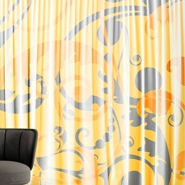 A.S. Creation | Atelier 47 | DD116825 | Fototapete | Vlies | 600 x 250 cm | Barock | Gelb