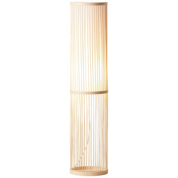 Stehleuchte 90.5 x 20 cm Braun Bambus Stehlampe Zylindrisch Natürlich Boho Harmonisch Stehleuchte 90.5 x 20 cm Braun Bambus Stehlampe Zylindrisch Natürlich Boho Harmonisch