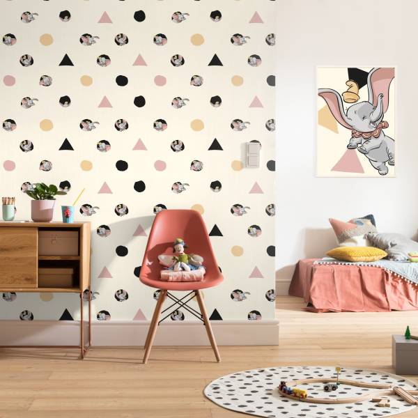Komar Fototapete Disney Dumbo Angles & Dots 280 x 200 cm Vlies Dumbo Angles & Dots Dreiecke Punkte Komar Fototapete Disney Dumbo Angles & Dots 280 x 200 cm Vlies Dumbo Angles & Dots Dreiecke Punkte
