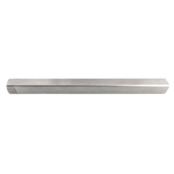 PROVISTON Quattro Läuferstange 10 x 10 mm Edelstahl Matt Treppenläuferstange PROVISTON Quattro Läuferstange 10 x 10 mm Edelstahl Matt Treppenläuferstange
