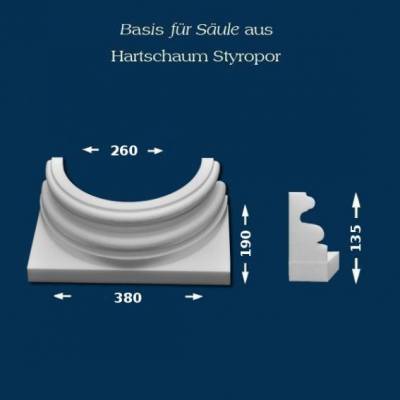 Säulenbasis "Wiesemann SB14" - unbeschichtet