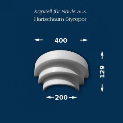 Säulenkapitell "Wiesemann SK8-3" - unbeschichtet