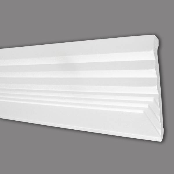 Marbet | Stuckleiste "B-37" | Styropor Deckenleiste | 70 x 136 x 2000 mm | Polystyrol Leiste | Weiß Marbet | Stuckleiste "B-37" | Styropor Deckenleiste | 70 x 136 x 2000 mm | Polystyrol Leiste | Weiß