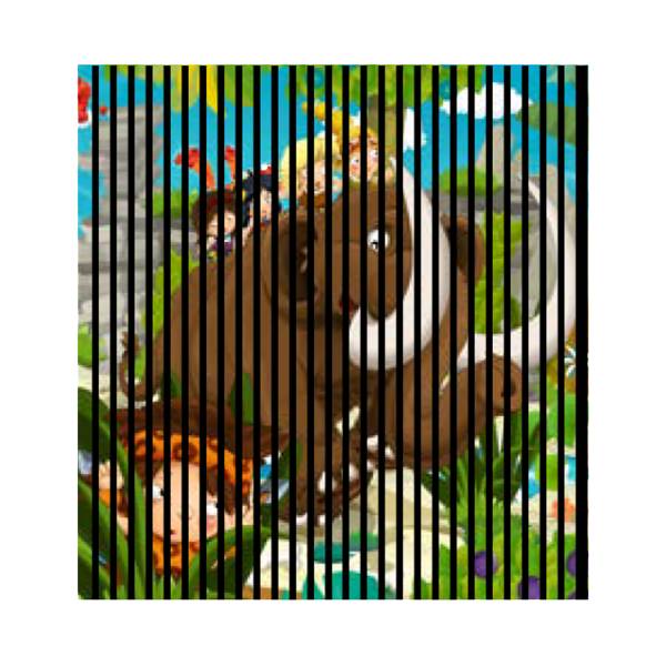 Akustikpaneele mit Digitaldruck Mammut Comic Wandpaneele Bunt in versch. Größen Akustikpaneele mit Digitaldruck Mammut Comic Wandpaneele Bunt in versch. Größen