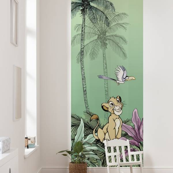 Komar Fototapete Disney Jungle Simba 280 x 100 cm Digitaldrucktapete Vlies Jungle Simba Zazu Komar Fototapete Disney Jungle Simba 280 x 100 cm Digitaldrucktapete Vlies Jungle Simba Zazu