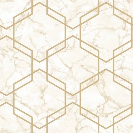 Holden | Kaleidoscope | 90602 | Vliestapete | Barock | 0.53 x 10.05 m | Gelb