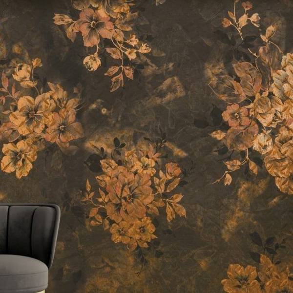 A.S. Creation | Atelier 47 | DD118300 | Fototapete | Vlies | 400 x 270 cm | Wald &amp; Pflanzen | Orange
