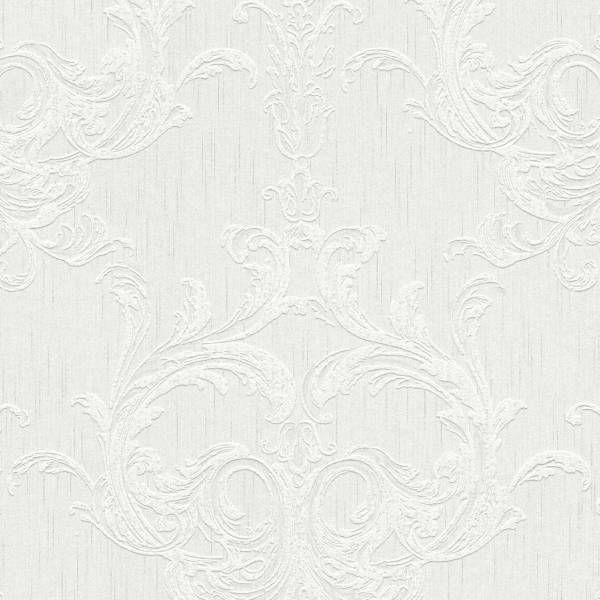 A.S. Creation | AP Tessuto II | 961961 | Vliestapete | Barock | 0.53 x 10.05 m | Grau