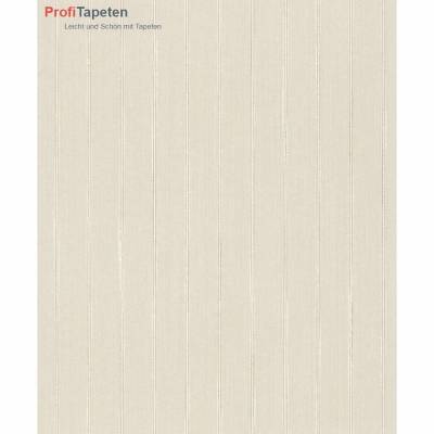 Rasch Textil Mirage | 079257 | Vliestapete Streifen | 0.53 m x 10.05 m | Beige