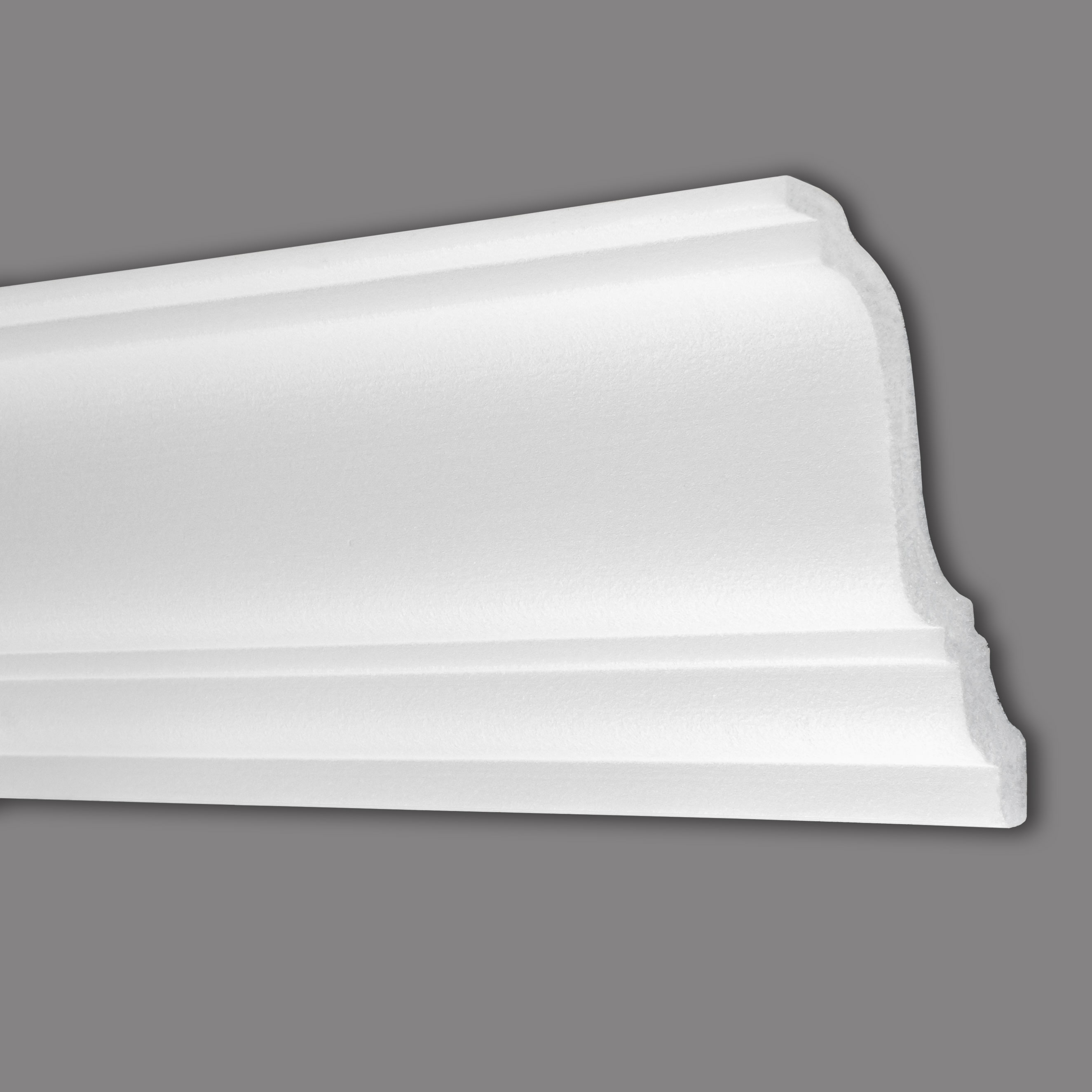 Wiesemann Stuckleiste Ambelia 23 Polystyrol 115 x 162 x 2000 mm Deckenleiste Weiß