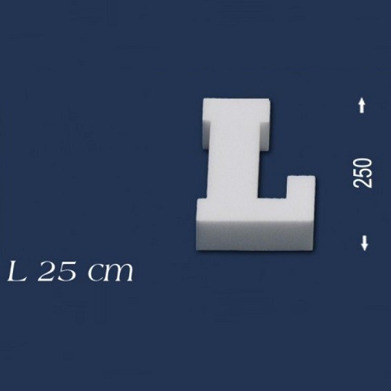 Buchstabe L Grosse 25 Cm Buchstaben Logos Dekoration Profistuck