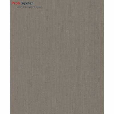 Rasch Textil Cassata | 077123 | Vliestapete Einfarbig | 0.53 m x 10.05 m | Braun