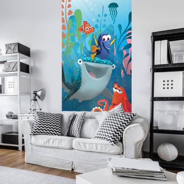 Komar Fototapete Disney Finding Dory Aquarell 250 x 150 cm Vlies Dorie Meer Fische Komar Fototapete Disney Finding Dory Aquarell 250 x 150 cm Vlies Dorie Meer Fische