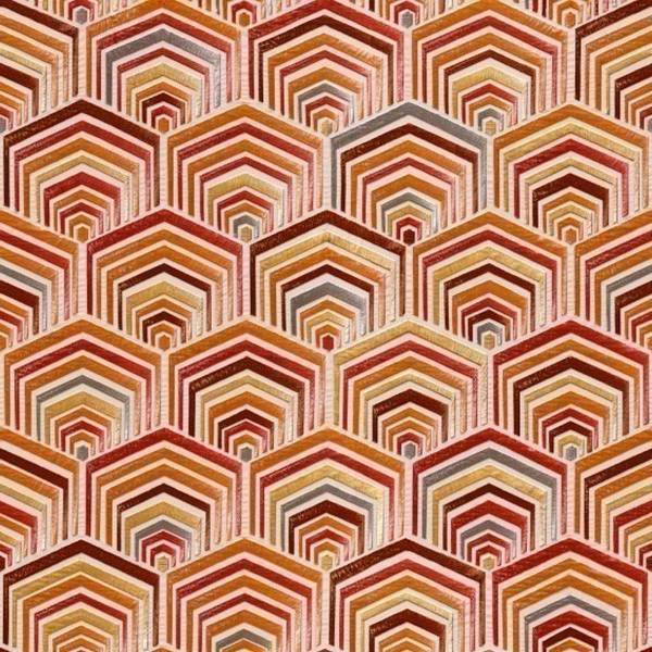 DesignID | Wallstitch | 120045 | Vliestapete | 3D Optik | 0.53 x 10.05 m | Rot
