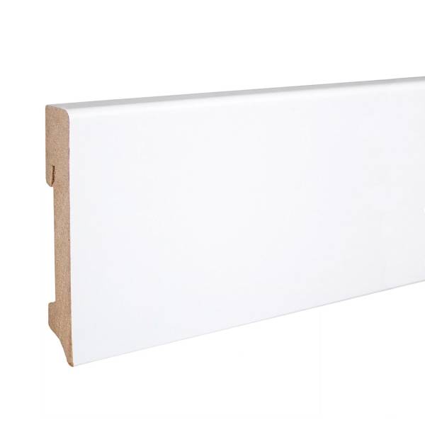 Neuhofer | Sehr Hochwertige Sockelleiste | 16 x 90 x 2400 mm | Weiß | Foliert Neuhofer | Sehr Hochwertige Sockelleiste | 16 x 90 x 2400 mm | Weiß | Foliert
