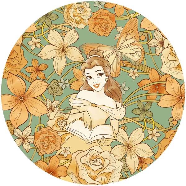 Komar Fototapete Disney Dot Belle Spirit of Autumn 125 x 125 cm Vlies Selbstklebend Schöne und Biest Komar Fototapete Disney Dot Belle Spirit of Autumn 125 x 125 cm Vlies Selbstklebend Schöne und Biest