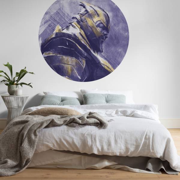 Komar Fototapete Marvel Avengers Painting Thanos 125 x 125 cm Wandtattoo Vlies Selbstklebend Titan Komar Fototapete Marvel Avengers Painting Thanos 125 x 125 cm Wandtattoo Vlies Selbstklebend Titan