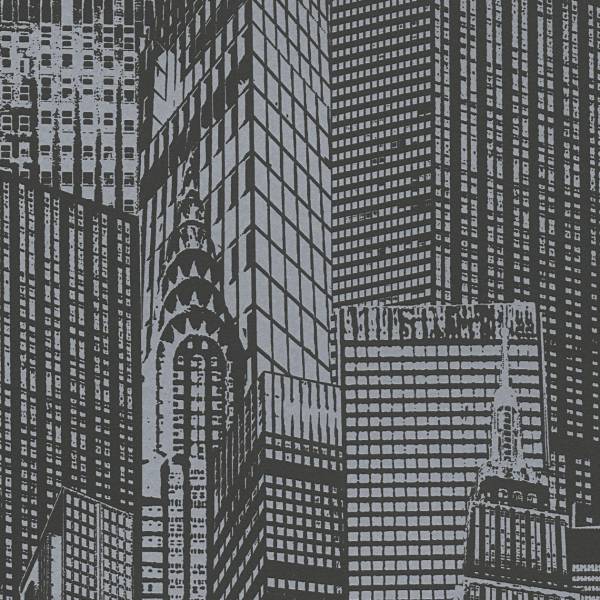 A.S. Creation | Pop Up Panels 3D | 955671 | Vliestapete | 3D Optik | 0.52 x 2.5 m | Schwarz