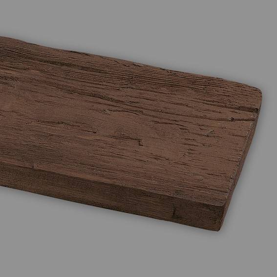 Wiesemann | PU-Brett | Polyurethan | 130 x 30 x 2600 mm | Eiche Dunkel | Deckenbalken | Hochfest Wiesemann | PU-Brett | Polyurethan | 130 x 30 x 2600 mm | Eiche Dunkel | Deckenbalken | Hochfest