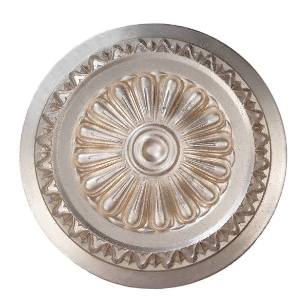 Marbet | Rosette &quot;R15&quot; SUPERGOLD | Ø34cm | Styropor | weiß